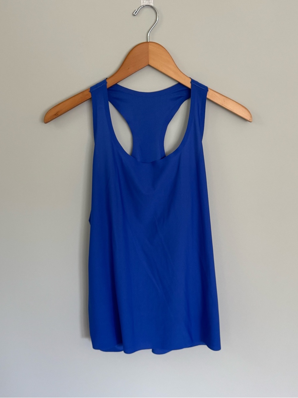 Spanx Base Layer Blue Racerback Tank